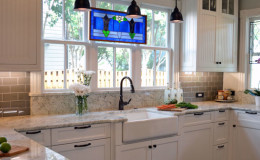 Eastport kitchen sink from hall